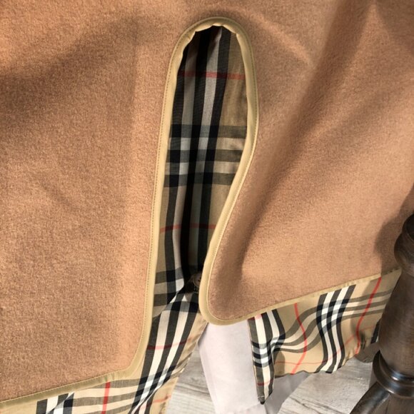 Vintage Burberry Long Coat - Size 8 - Picture 10 of 13